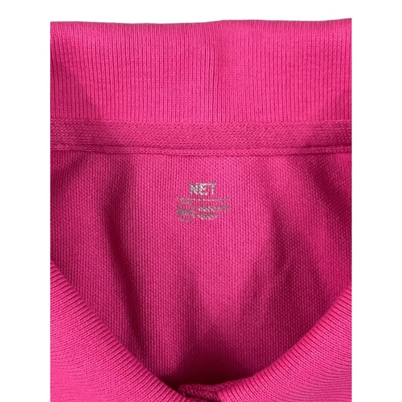 NWT Net Ladies Pink Short Sleeve Polo Shirt‎ Sz XXL - Picture 5 of 7